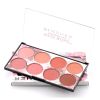 8 Colors Blush Palette Matte Mineral Blush Powder Bright Shimmer Face Blush Contour and Highlight Blush Palette Professional Facial Beauty Cosmetic Ma